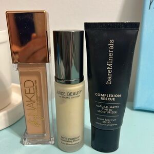bareMinerals, Urban Decay, Juice Beauty Makeup